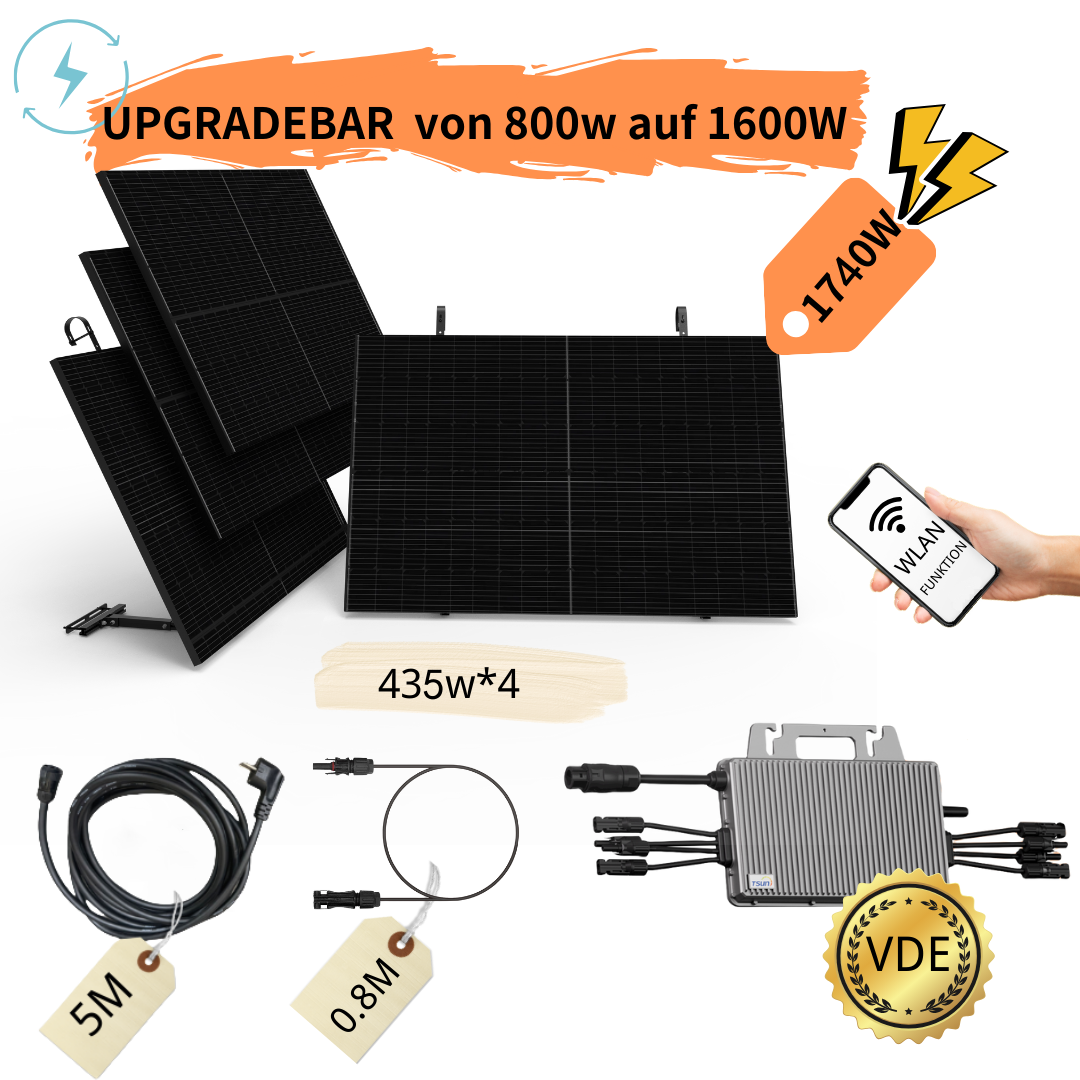 Sunnex balcony power station 800W for balconies