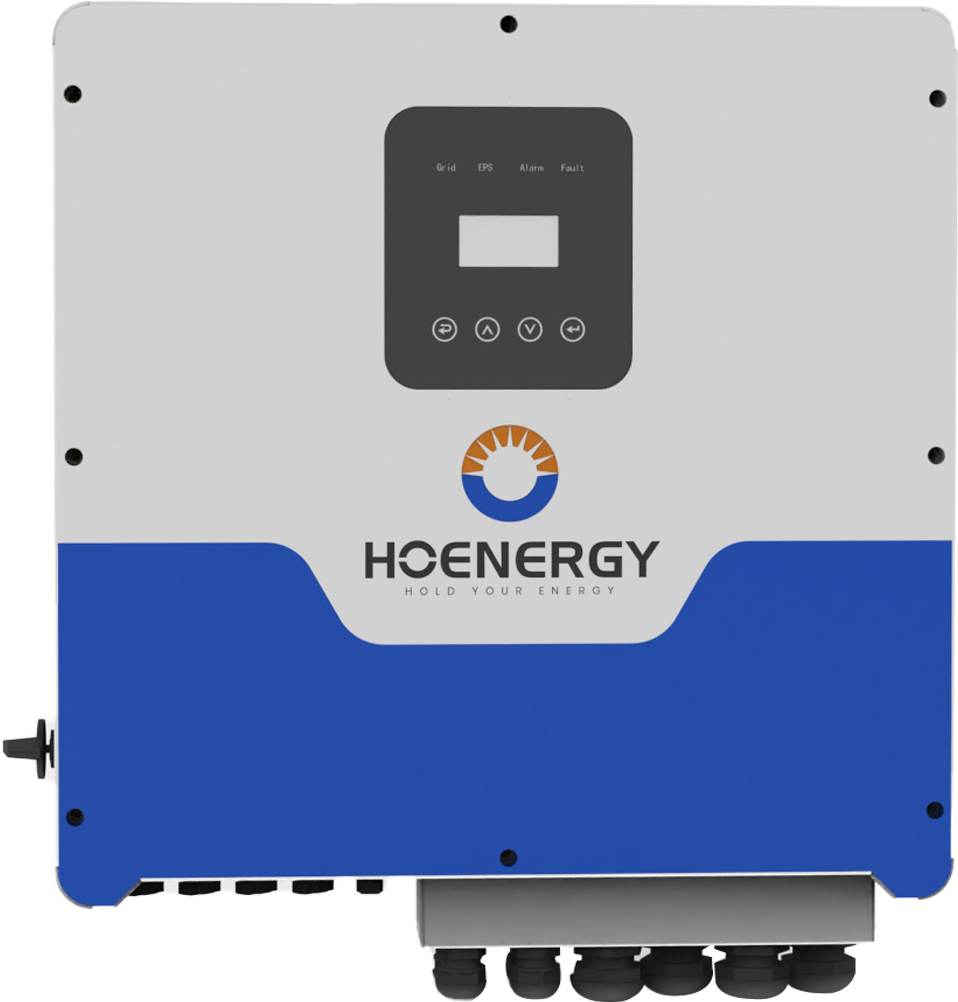 12040 Watt Solaranlage,Hoenergy 12 KW Hybrid Wechselrichter iINV-HB3 Series, 430W JASolar 1 Hoenergy Speicher(2.56KWH)